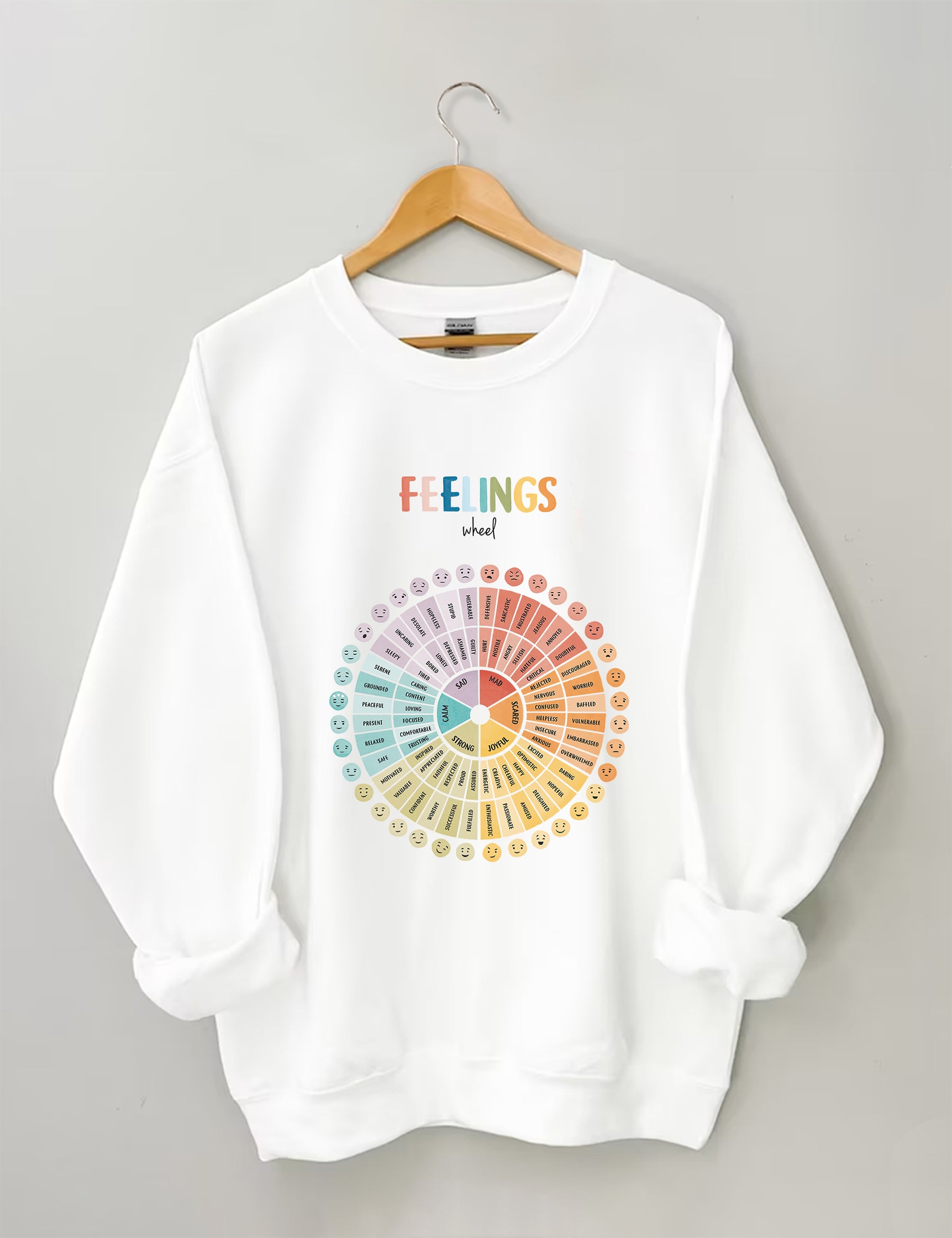 Feelings Wheel Sweatshirt