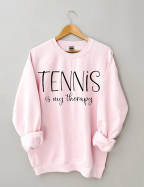 Tennis Is My Therapy Sweatshirt