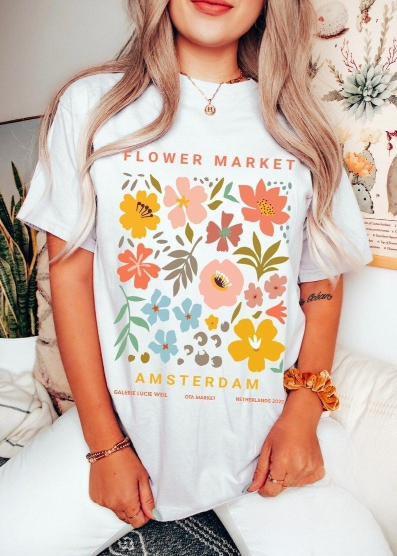 Wild Flowers Crewneck T-shirt