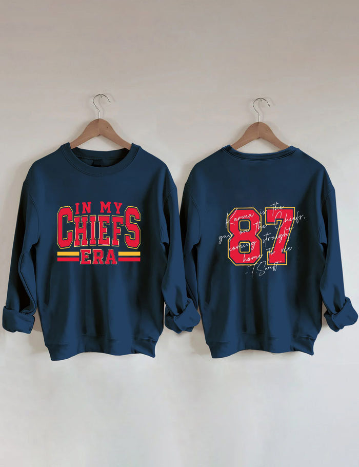 In My Chiefs Era£¬Karma 87 Football Sweatshirt