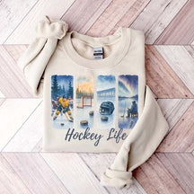 Cute Hockey Mom Life Sweatshirt