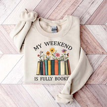 My Weekend is Fully Booked Comfort Colors Sweatshirt