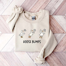 Goose Bumps Volleyball Goose Sweatshirt