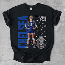 Custom Volleyball Senior T-Shirt