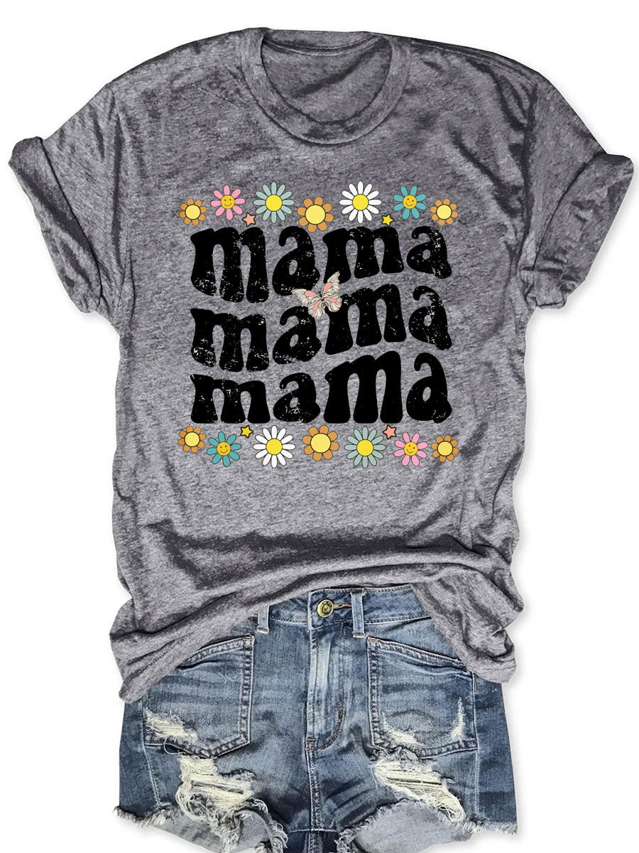 Mama Flower T-shirt