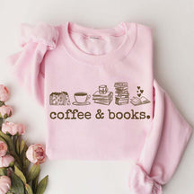 Coffee & Books Booktrovert Sweatshirt