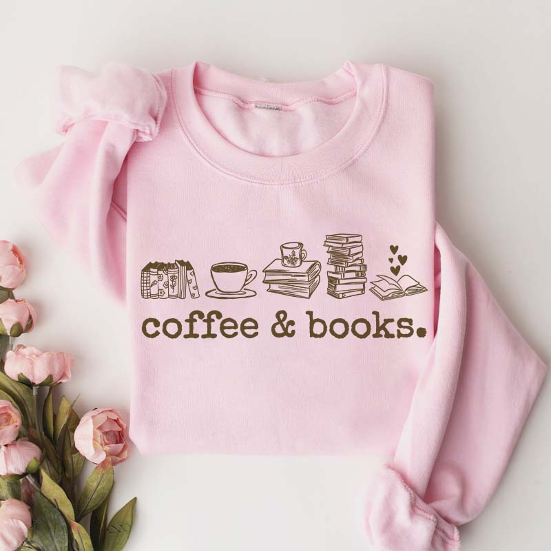 Coffee & Books Booktrovert Sweatshirt