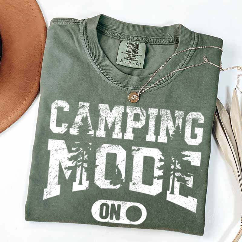 Comfort Colors Camping Mode T-Shirt