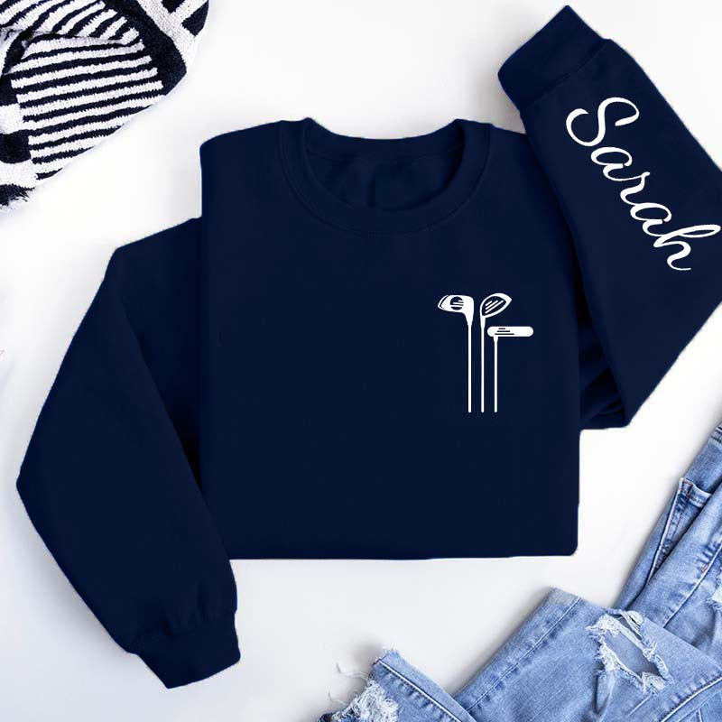 Custom Name Golf Sweatshirt