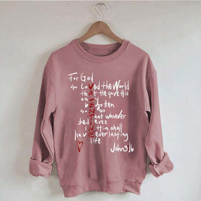 For God So Loved The World Sweatshirt