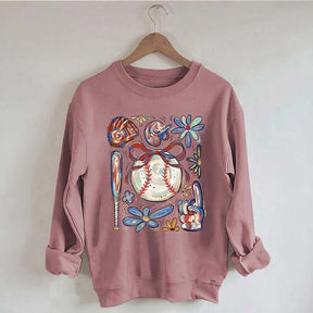 Baseball Tis The Season Sweatshirt