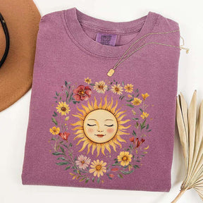 Retro Sunflower Summer Vibes T-Shirt