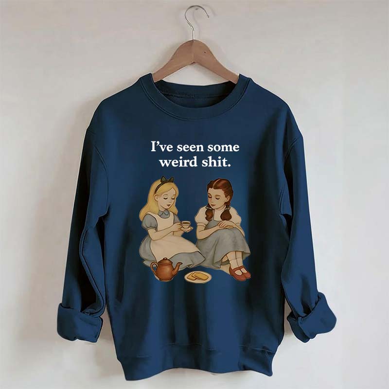 Vintage Girls Funny Sweatshirt