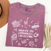 Everyone Communication Speechie AAC Bcba Aba T-Shirt