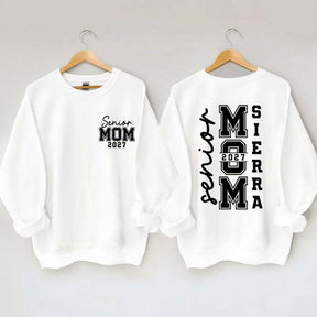 Custom Graduation Senior Mom 2027 Sweatshirt