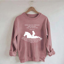 Christ Horse Religous Sweatshirt