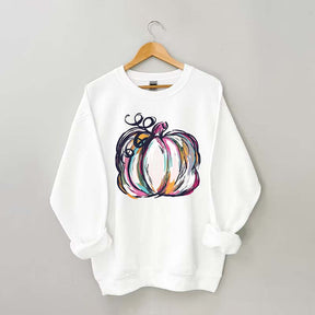 Watercolor Pumpkin Sweatshirt