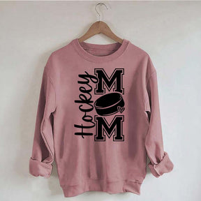 Hockey Mom Heart Simple Sweatshirt