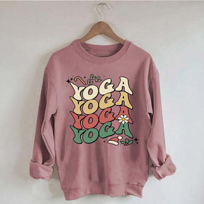 Yoga Christmas Instructor Sweatshirt