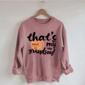 Custom Basketball Name & Number Sweatshirt