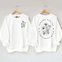 Wildflower Christian Sweatshirt | Lightweight Sweatshirt