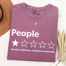 People One Star Review T-Shirt