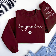 Custom Dog Grandma Pet Lover Sweatshirt
