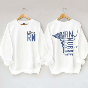Personalized Registered Nurse Sweatshirt