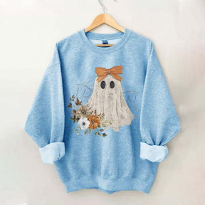 Halloween Lace Ghost Sweatshirt