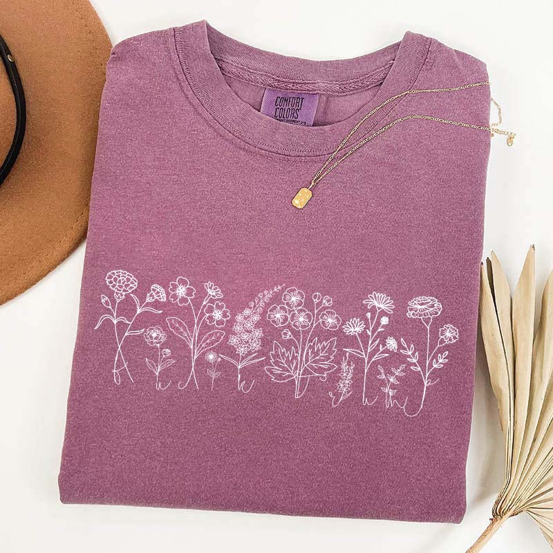 Anti Capitalist FDT Floral T-Shirt