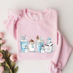 Winter Coffee Cups Sweatshirt