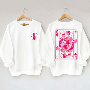 Weightlifting Queen Of Hearts Sweatshirt