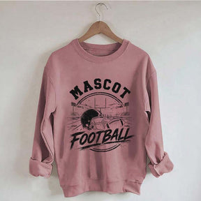 Custom Football Mascot Template Sweatshirt
