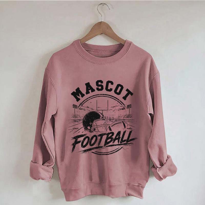 Custom Football Mascot Template Sweatshirt