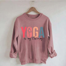 Yoga Is My Therapy Sweatshirt