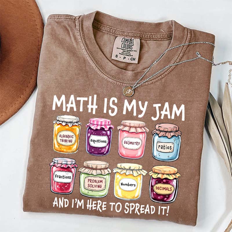 Math is My Jam Mathematician T-Shirt
