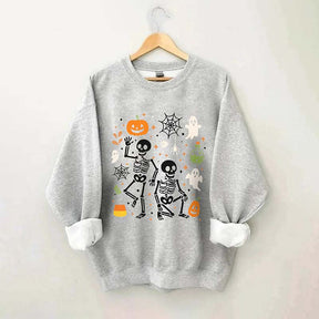 Slightly Subtle FDT Halloween Skeleton Sweatshirt