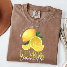 When Life Gives You Lemon Make Limoncello T-Shirt