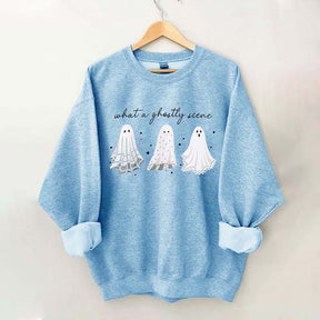 What A Ghostly Scene Sweatshirt