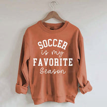 Soccer is My Favorite Season Sweatshirt