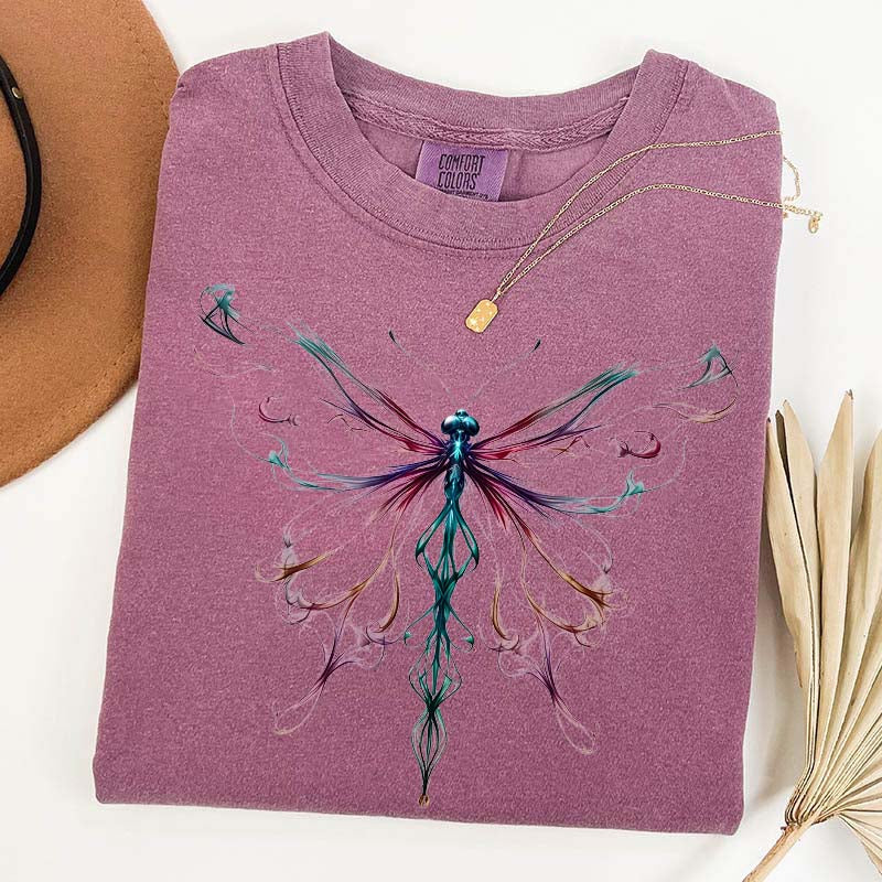 Comfort Color Bright Golden Butterfly T-Shirt
