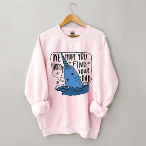 Christmas Whale Ugly Sweatshirt