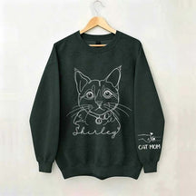 Personalized Pet Photo Dog Cat Sweatshirt