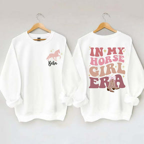 Custom In My Horse Girl Era Sweatshirt