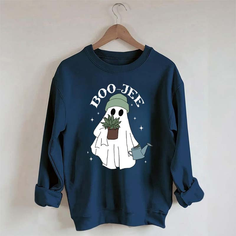 Crazy Plant Lady Ghost Sweatshirt