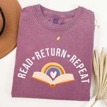 Read Return Repeat Cute T-Shirt
