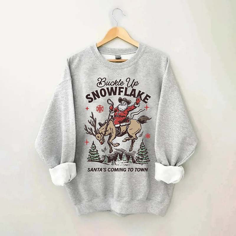 Santa's Coming To Town Sweatshirt