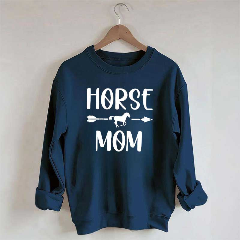 Horse Mom Lover Ranch Sweatshirt