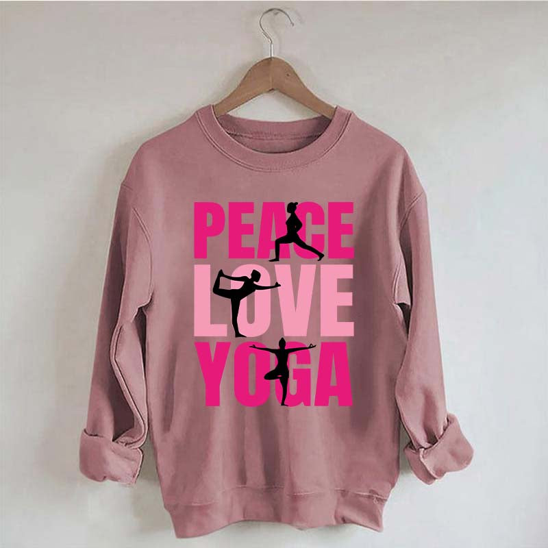 Yoga Is The Journey Back To Yourself Sweatshirt