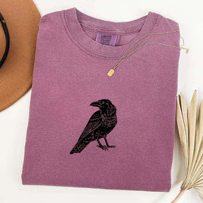 Vintage Crow Lover Black Raven T-Shirt